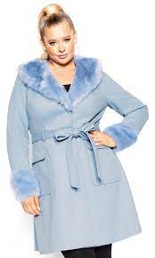 Make Me Blush Blue Coat Evans