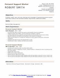 Many free word resume templates online come with shady advertisements. Personal Support Worker Resume Samples Qwikresume