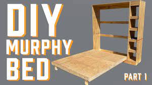 how to build a murphy bed part 1