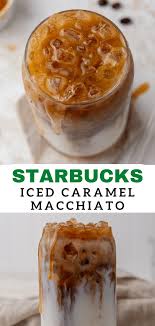 iced starbucks caramel macchiato recipe