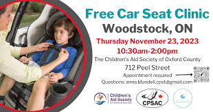 Car Seat Clinic Woodstock On Cpsac