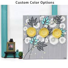 Custom Flower Canvas Art Choose Your