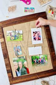 fast upcycled picture frame welcome