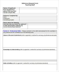 Job Reference Form Template Evoo Tk