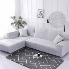 1 set geometric couch cover elastic