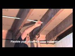 cabling through wooden joists you