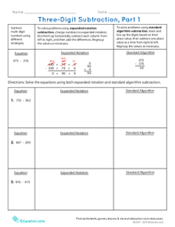 Maybe you would like to learn more about one of these? Subtraction With Regrouping Lesson Plan Education Com Lesson Plan Education Com