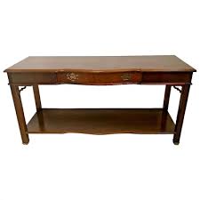 Vintage Bassett Sofa Console Table