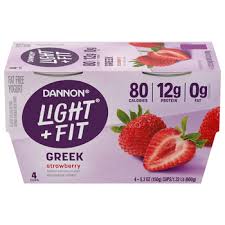 fit original greek strawberry nonfat yogurt