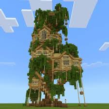 Big Minecraft Fairy Treehouse Built