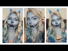 cheshire cat halloween makeup tutorial