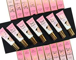 every shade of too faced peach perfect