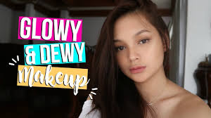 glowy dewy makeup tutorial