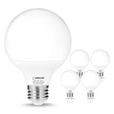 Lohas G25 Daylight 5000k Led Bulbs 75w 100w Equivalent 12w Incandescent Bulbs Replacement E26 Medium Screw Base Globe Shape 1200 Lumens Non Dimm