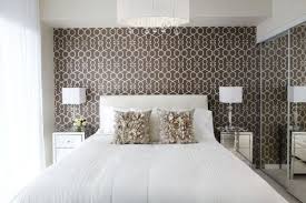 wall papering a bedroom
