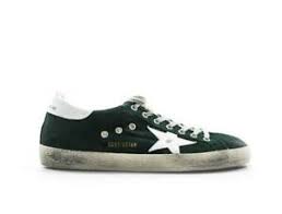 Details About Golden Goose Deluxe Shoes Vintage Sneakers Man Superstar G31ms590 C47 Green