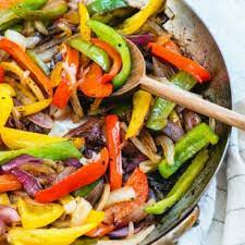 Roasted Peppers And Onions Easy A Couple Cooks gambar png