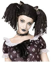 gothic rag doll wig wig