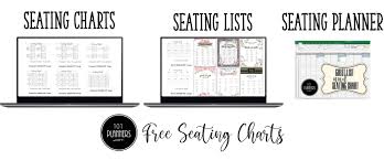 wedding seating chart typeable pdf