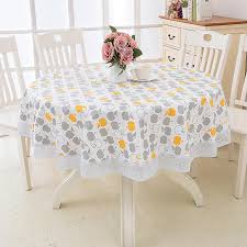 Round Tablecloth Wipe Clean 180cm