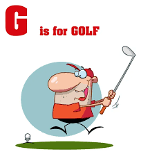 golf cartoon images
