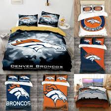 Denver Broncos Bedding Set 3pcs Quilt