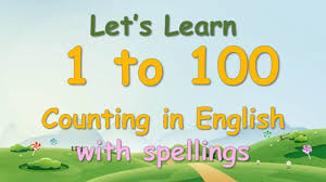 numbers 1 to 100 counting in english
