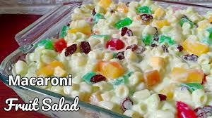 macaroni fruit salad how to make
