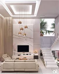 High Ceiling Living Room Modern Ideas