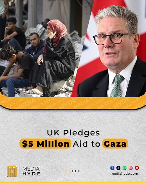 The British government has announced an £88 million package for humanitarian relief and early recovery in Gaza and the West Bank. The funding will support essential services such as healthcare, clean
