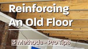 reinforcing floor joists pro tips