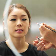 kim yu na with a touch of makeup