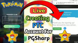 Easiest Way to Create a Pokemon Trainer Club Account | Live PTC Account for  PGSharp