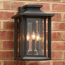 Double Framed Outdoor Sconce Large