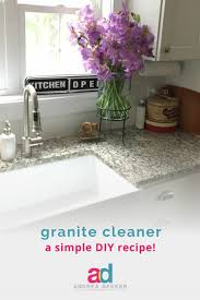 easy diy granite cleaner andrea dekker