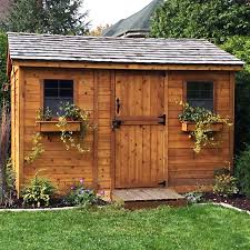 Cabin Shed 12 X 8 Stained