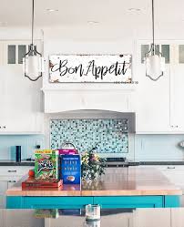 Bon Appetit Eat Sign Kitchen Decor