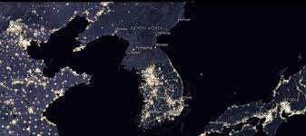 Satellites uncover north korea bbc news. A Tale Of Two Koreas 10 Maps Show Sea Of Contradictions Between The Two Nations Geospatial World