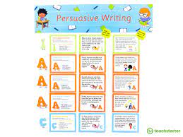 persuasive writing exles for kids