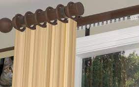 traverse curtain rods combination with