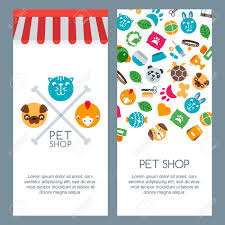 Pet Shop Zoo Or Veterinary Banner Poster Or Flyer Template