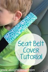 Seat Belt Cover Tutorial Seat Belt