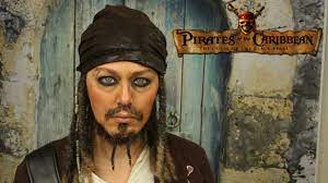 captain jack sparrow makeup pirates