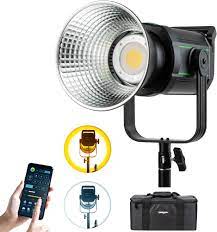 Amazon | Weeylite LED 150W 照明 撮影用 ライト アプリ制御 定常光 高輝度 ビデオライト ninja400Ⅱ スタジオライト  2800K~6800K CRI95+ 16700lux@1m 過熱防止 小型軽量 手持ち式 ポートレート撮影 ビデオ撮影 | VILTROX |  クイックシュー・プレート・ブラケット