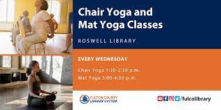 free chair yoga cles events