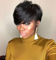 short hairstyles for black women hair