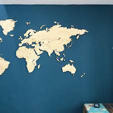 Os mapas do mundo mais comuns são os chamados mapas políticos, que representam as principais cidades. Firma 21 Mapa Mundi De Madeira