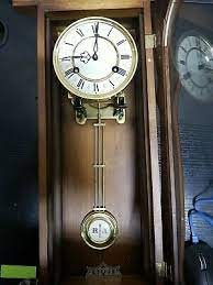 Antique German Wall Clock Vatican