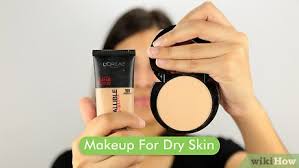 apply makeup to dry skin