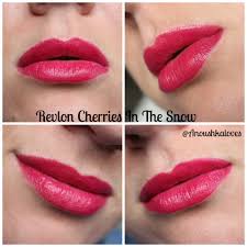 revlon cherries in the snow lipstick